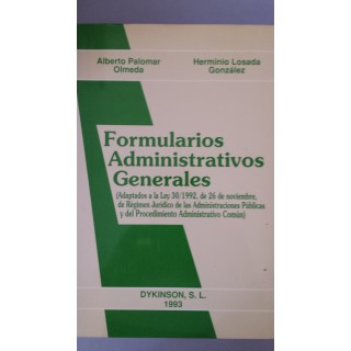 FORMULARIOS ADMINISTRATIVOS GENERALES.